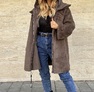 Twice kabát fangó – Női átmeneti kabát – Innova Fashion – 4. kép